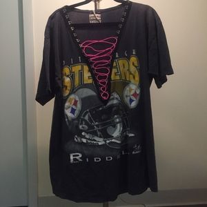 Pittsburgh Steelers one-of-a-kind Women's top